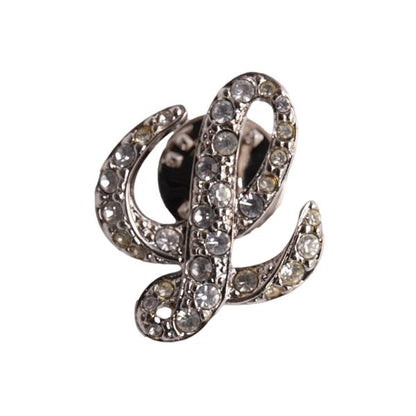 LOEWE Stone Pin Badge Silver