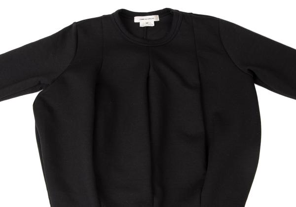 COMME des GARCONS Panel Bonding Design L/S Tee Black Size XS