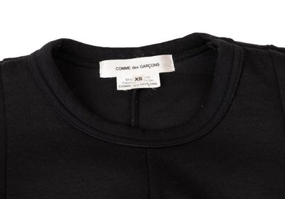 COMME des GARCONS Panel Bonding Design L/S Tee Black Size XS