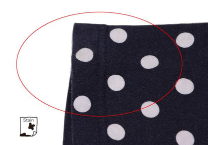 COMME des GARCONS Dot Panel T-Shirt Dress Blue Size XS