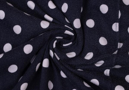 COMME des GARCONS Dot Panel T-Shirt Dress Blue Size XS