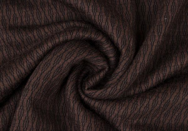 DRIES VAN NOTEN Wool Acrylic Cable Shirt Brown Size 48