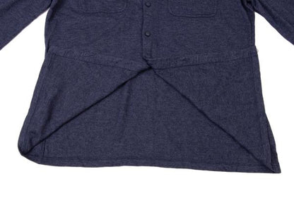 GIANNI VERSACE Medusa Flap Pocket Shirt Purple Size 50L