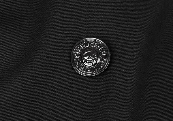 GIANNI VERSACE Wool Medusa Jacket Black Size 46S