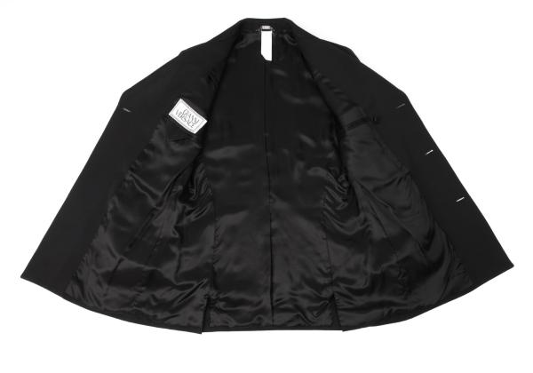GIANNI VERSACE Wool Medusa Jacket Black Size 46S