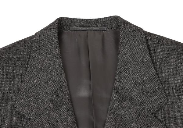 Versace CLASSIC Wool Double-Breasted Jacket Gray Size 48