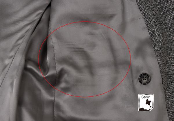 Versace CLASSIC Wool Double-Breasted Jacket Gray Size 48