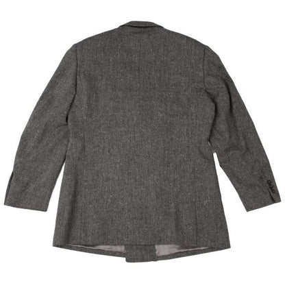 Versace CLASSIC Wool Double-Breasted Jacket Gray Size 48