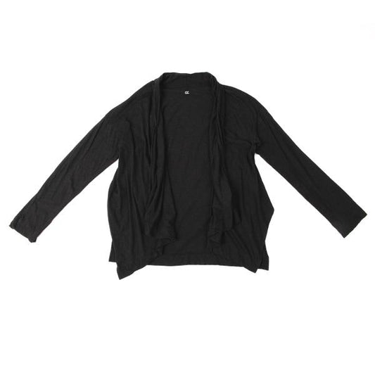 45rpm Cotton Buttonless Cardigan Charcoal