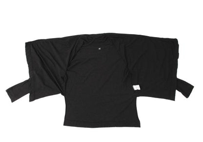45rpm Cotton Buttonless Cardigan Charcoal