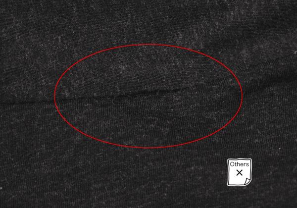 45rpm Cotton Buttonless Cardigan Charcoal