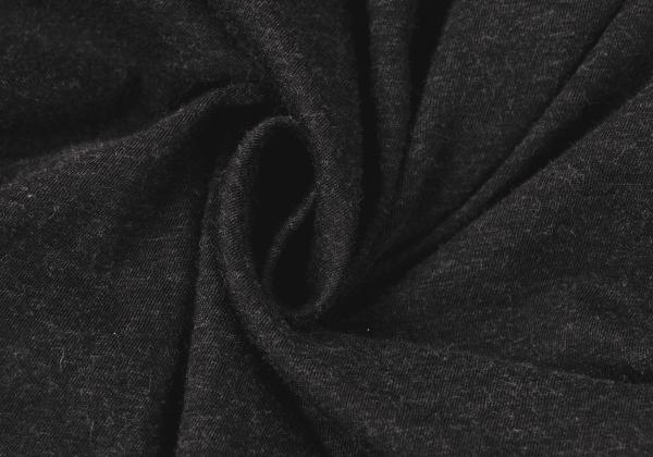 45rpm Cotton Buttonless Cardigan Charcoal