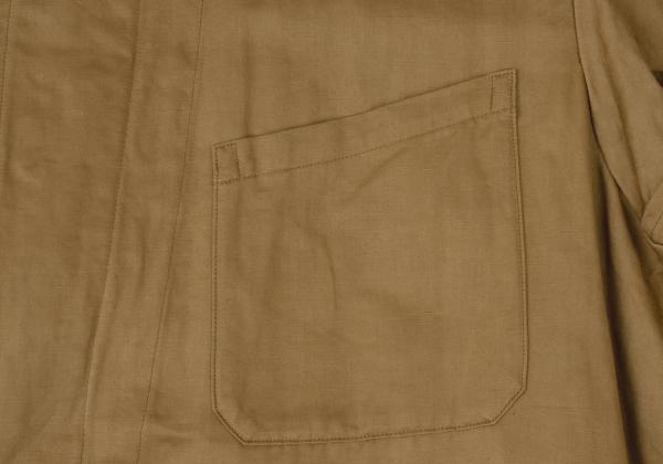 45rpm 45R Linen Cotton Patch Pocket Coat Beige Size 2