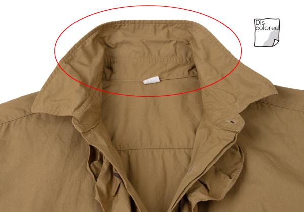 45rpm 45R Cotton Front Frill Dress Beige