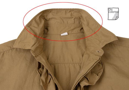 45rpm 45R Cotton Front Frill Dress Beige