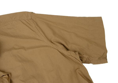 45rpm 45R Cotton Front Frill Dress Beige