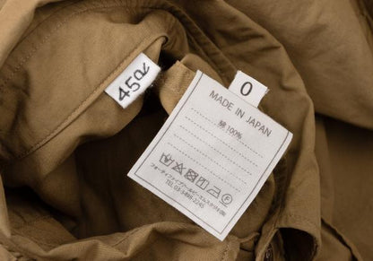 45rpm 45R Cotton Front Frill Dress Beige