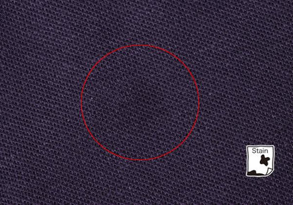 45rpm Cotton Embroidered Sleeveless Polo Dress Purple Size M