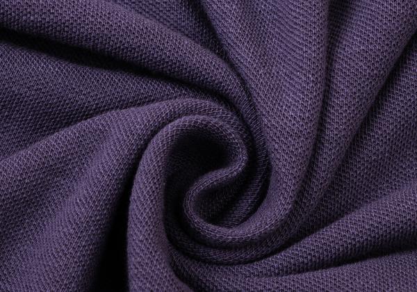45rpm Cotton Embroidered Sleeveless Polo Dress Purple Size M