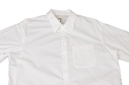 Ground Y Cotton Back Logo Print Shirt White Blue Size 3