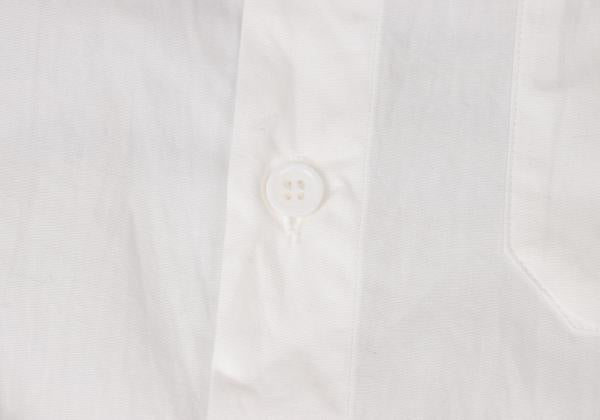 Ground Y Cotton Back Logo Print Shirt White Blue Size 3