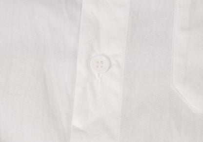 Ground Y Cotton Back Logo Print Shirt White Blue Size 3