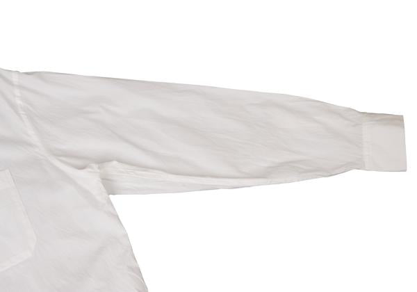 Ground Y Cotton Back Logo Print Shirt White Blue Size 3