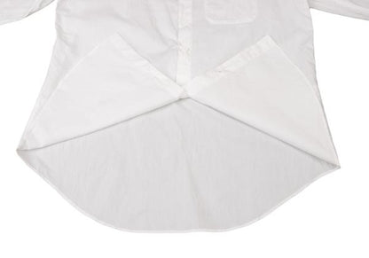 Ground Y Cotton Back Logo Print Shirt White Blue Size 3