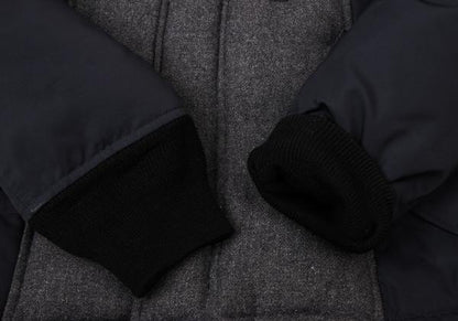 Pour LesHommes Poly Wool Down Jacket Blue Size 46