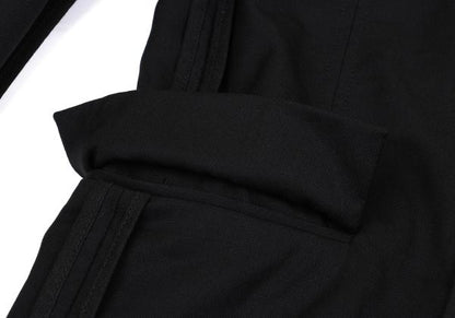 KRIS VAN ASSCHE Wool Gabardine Jacket Black Size 44