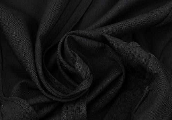 KRIS VAN ASSCHE Wool Gabardine Jacket Black Size 44