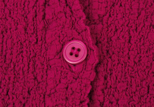 ISSEY MIYAKE me Cotton Cauliflower Shirt Pink Size F
