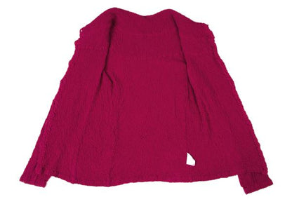 ISSEY MIYAKE me Cotton Cauliflower Shirt Pink Size F