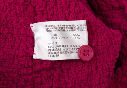 ISSEY MIYAKE me Cotton Cauliflower Shirt Pink Size F