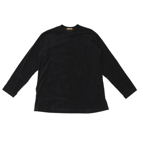 Y's for men Corduroy Long Sleeve Shirt Black Size M