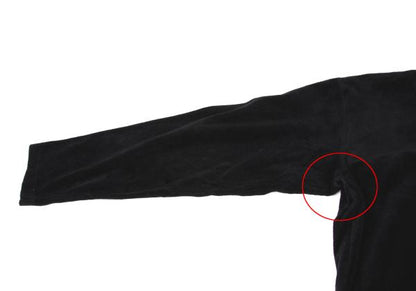 Y's for men Corduroy Long Sleeve Shirt Black Size M
