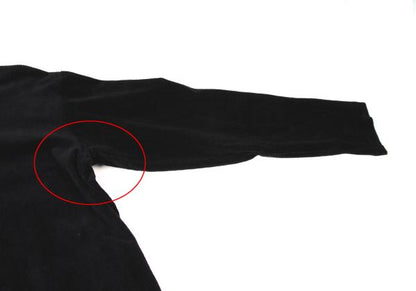 Y's for men Corduroy Long Sleeve Shirt Black Size M