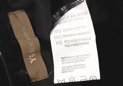 Y's for men Corduroy Long Sleeve Shirt Black Size M