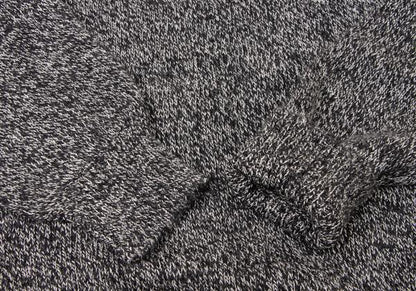 Y's for men Wool Melange Knit Black White Size M