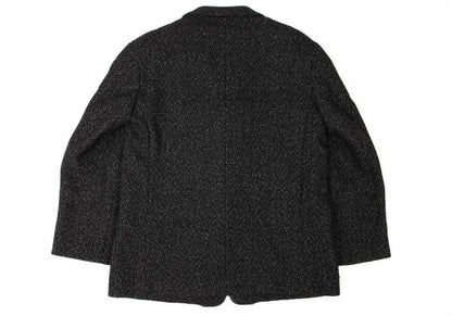 Y's for men Wool Leather Piping Jacket Black/White Size M
