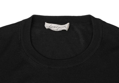 Yohji Yamamoto POUR HOMME Sleeve Panel Knit Black Size M
