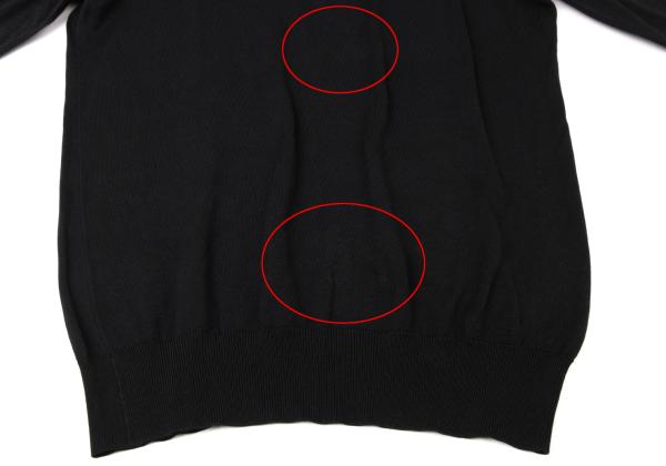 Yohji Yamamoto POUR HOMME Sleeve Panel Knit Black Size M