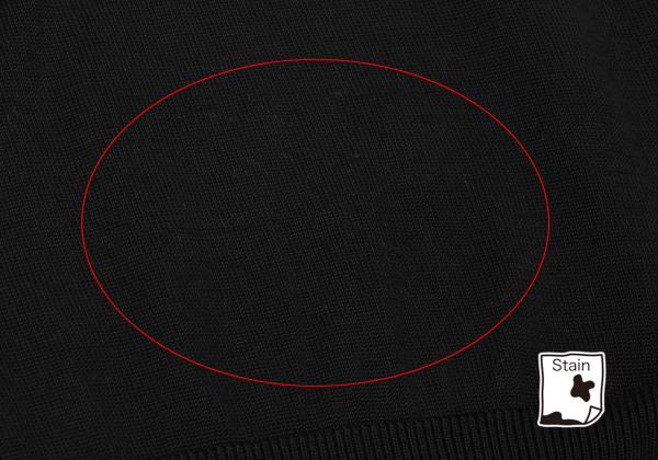 Yohji Yamamoto POUR HOMME Sleeve Panel Knit Black Size M
