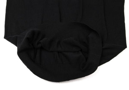 Yohji Yamamoto POUR HOMME Sleeve Panel Knit Black Size M