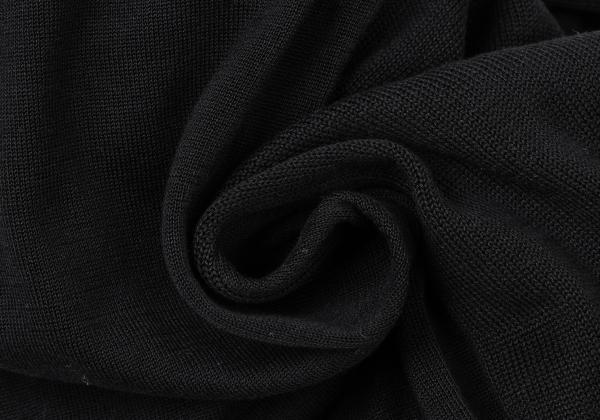 Yohji Yamamoto POUR HOMME Sleeve Panel Knit Black Size M