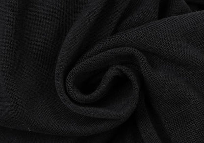 Yohji Yamamoto POUR HOMME Sleeve Panel Knit Black Size M