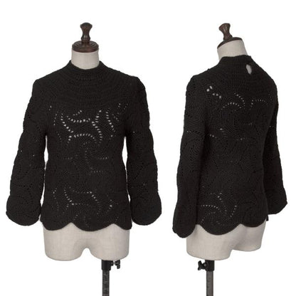robe de chambre COMME des GARCONS Wool Sweater Black Size S