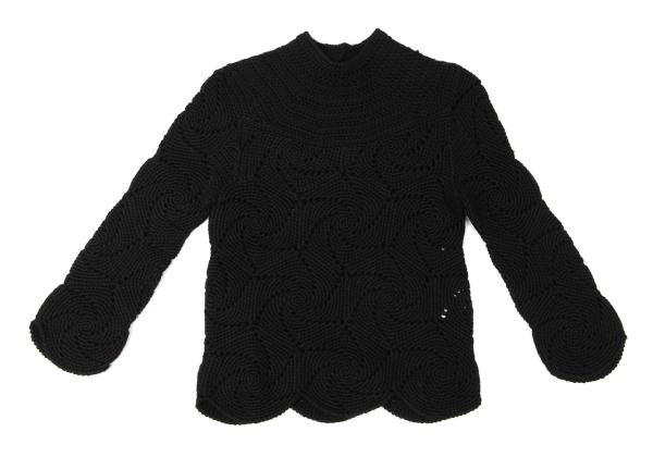 robe de chambre COMME des GARCONS Wool Sweater Black Size S