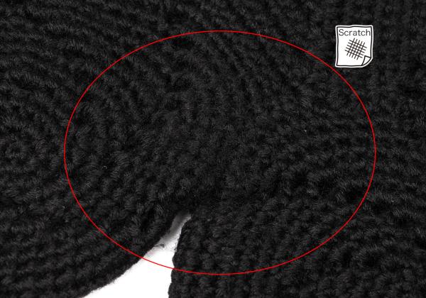 robe de chambre COMME des GARCONS Wool Sweater Black Size S