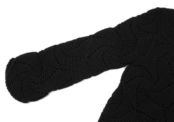 robe de chambre COMME des GARCONS Wool Sweater Black Size S